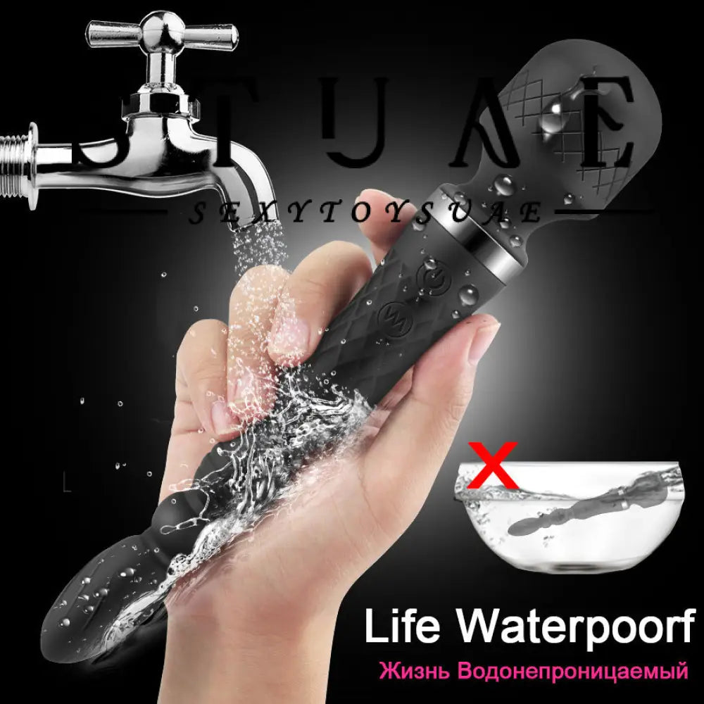 10 Frequency Double Vibrating Masturbation Butt Plug