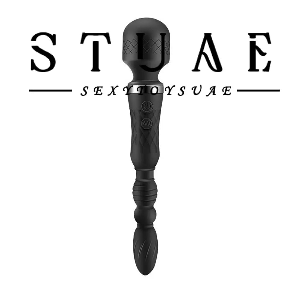 10 Frequency Double Vibrating Masturbation Butt Plug