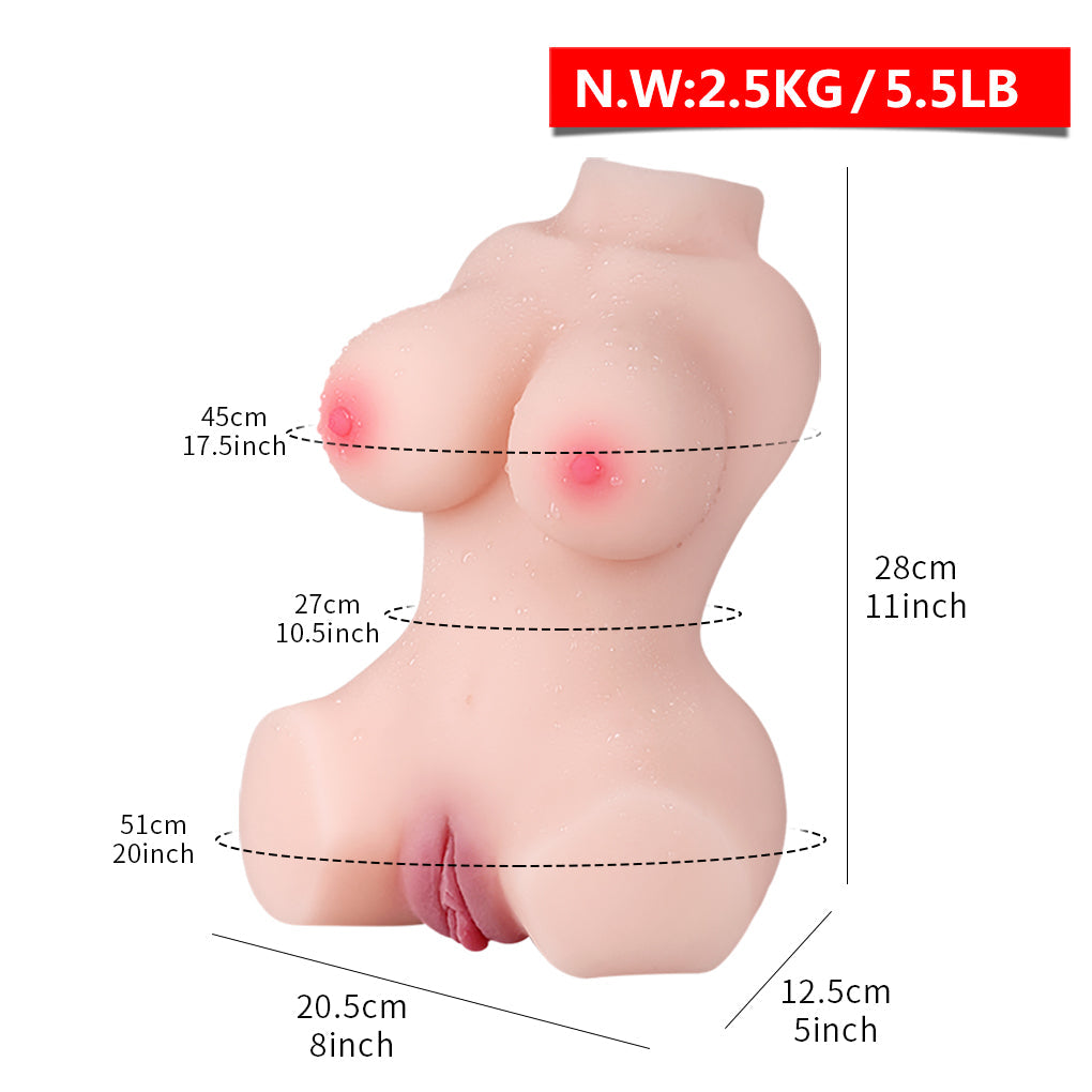 Male sex doll moaning big butt realistic silicone body