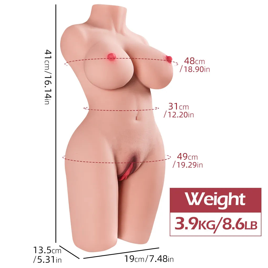 Sex dolls for men silicone super realistic nude 3.9kg
