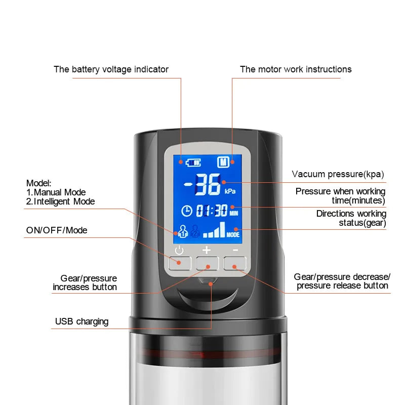 Sex toys for men vibrator Penis Vacuum oral sex toy Rechargeable