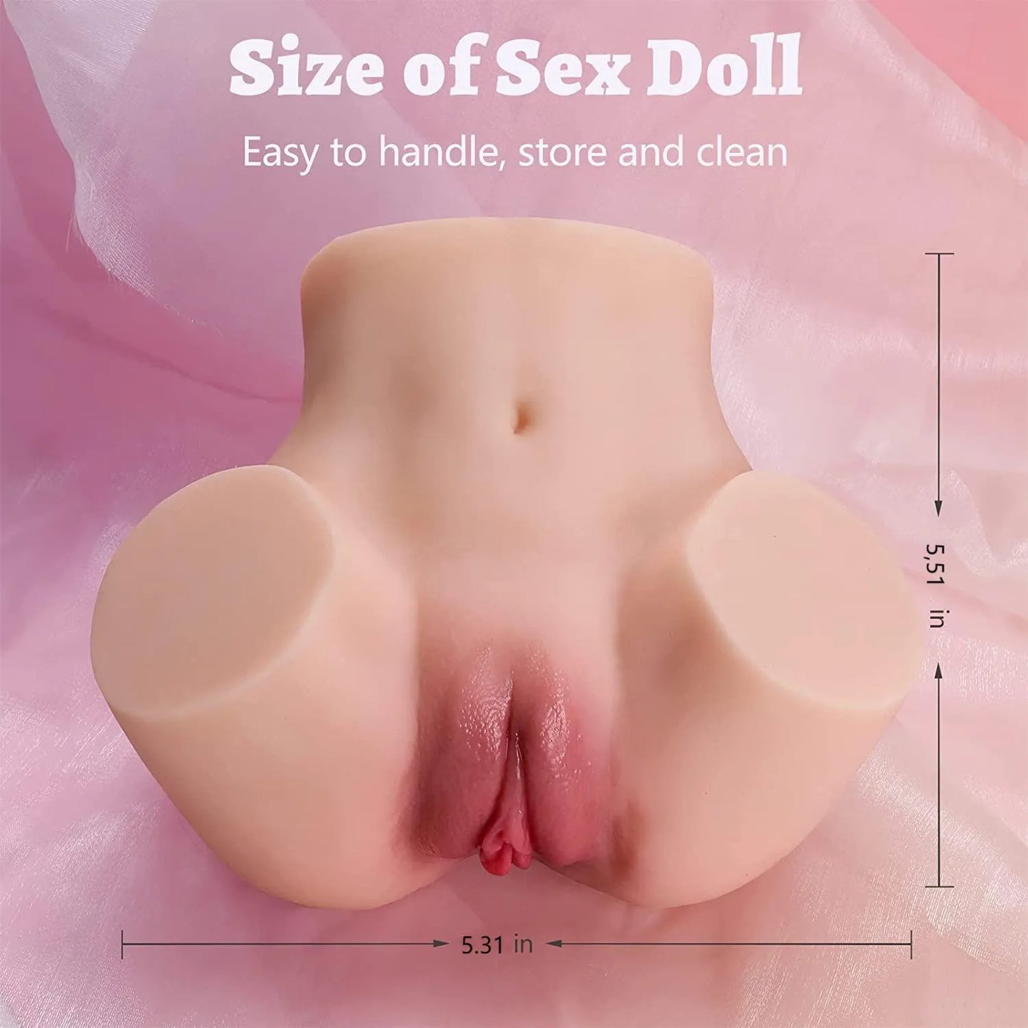 male sex doll silicone super realistic big butt real 660g