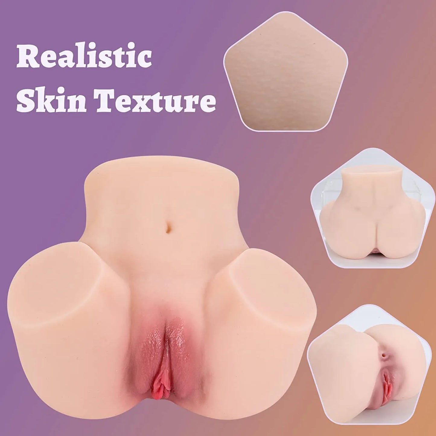 male sex doll silicone super realistic big butt real 660g