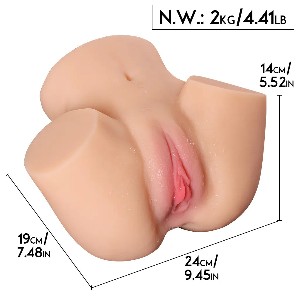 Sex dolls super realistic silicone big butt nude realistic for sex offenders 2kg