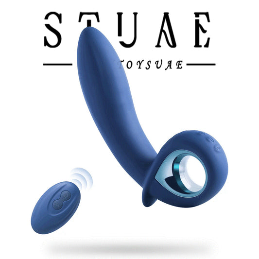 Double sex toy  anal oscillator  Retractable anus couples how to use