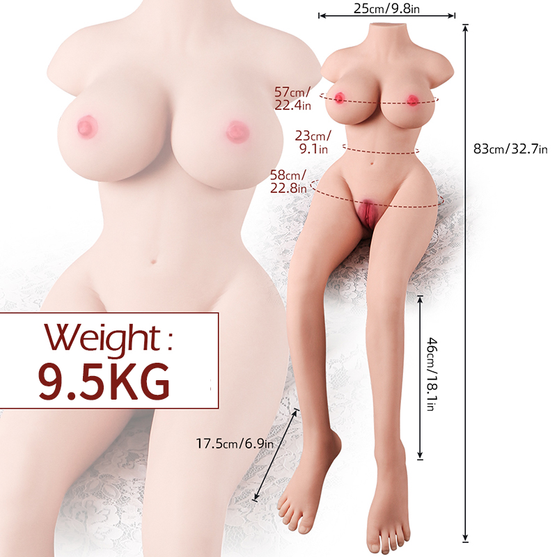 Sex dolls for men silicone realistic big butt nude moaning 9.5kg