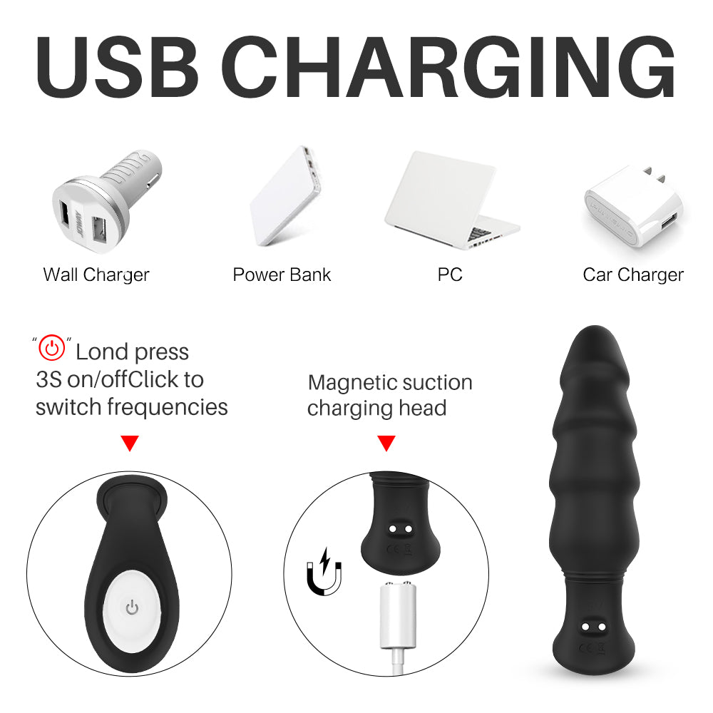 Double sex toy anal oscillator Retractable anus couples how to use
