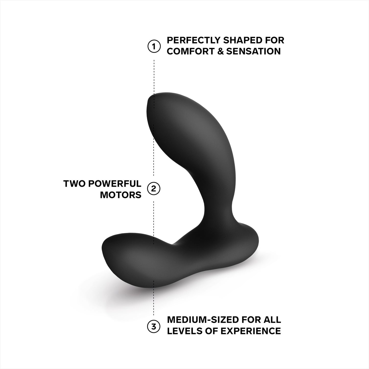 Double sex toy anal oscillator Retractable anus couples how to use