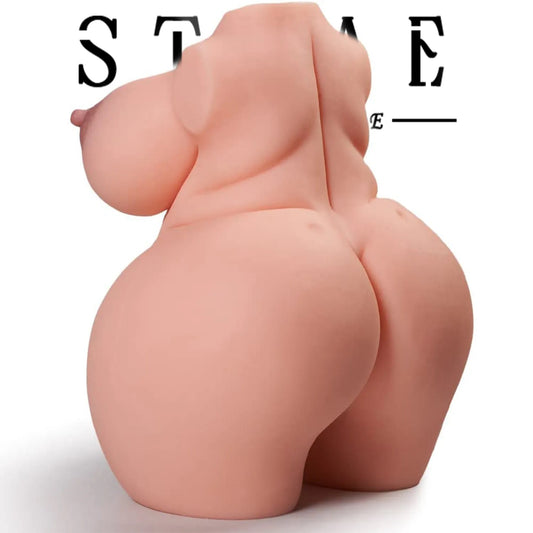 Realistic Silicone Sex Doll for Men – Big Butt, Celebrity Style, 3.9kg Lightweight