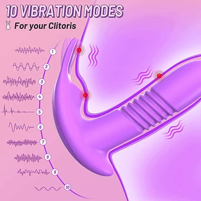 Double sex toy Retractable Anus Plugs vibrator anal Couples Sex Toys