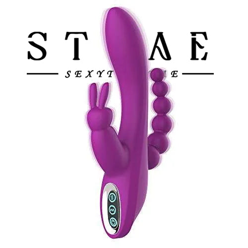 Double-Ended Vibrator & Dildo Combo – Flesh-Toned, Super Realistic Toy for Men or Women | Available in Dubai