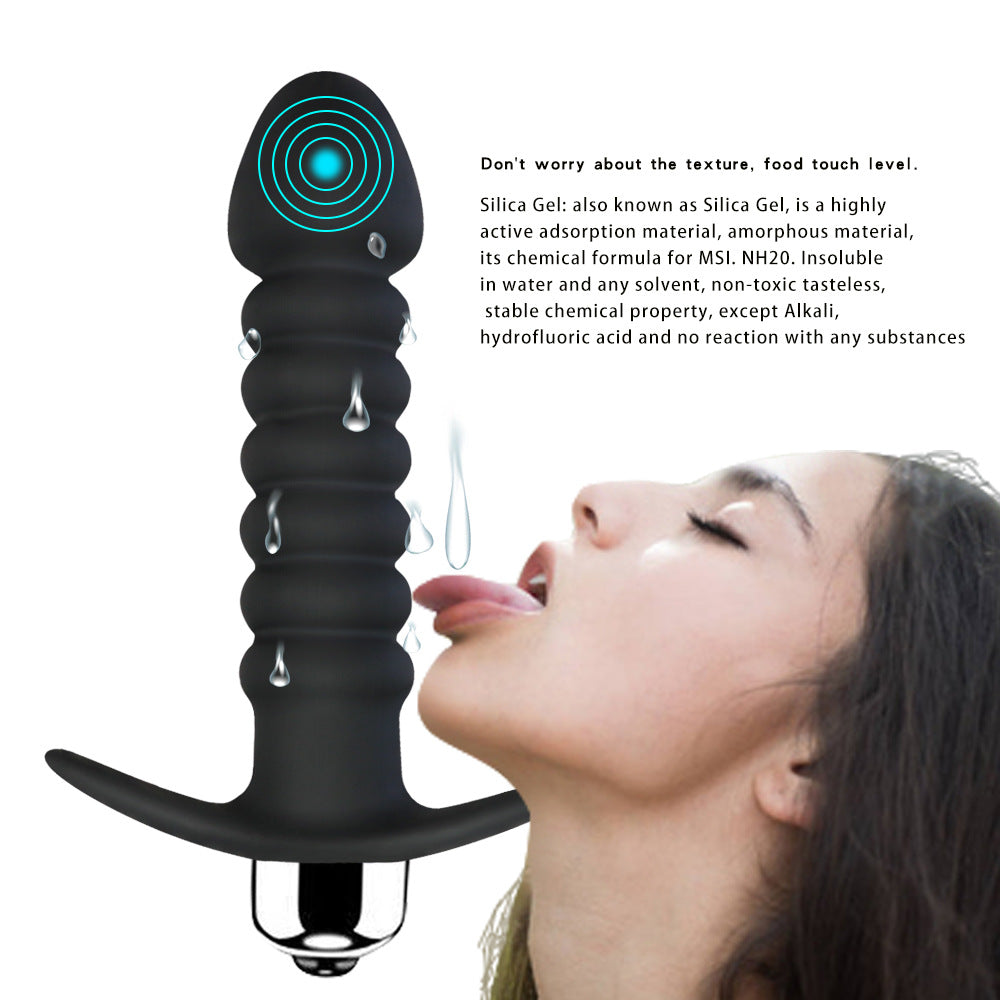 Double sex toy anal oscillator Retractable anus couples how to use