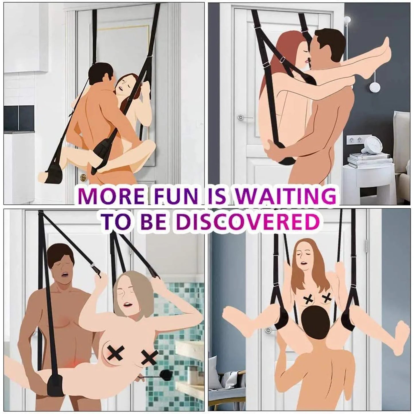 Double sex toy Sex Swing Kit cash on delivery womanizer