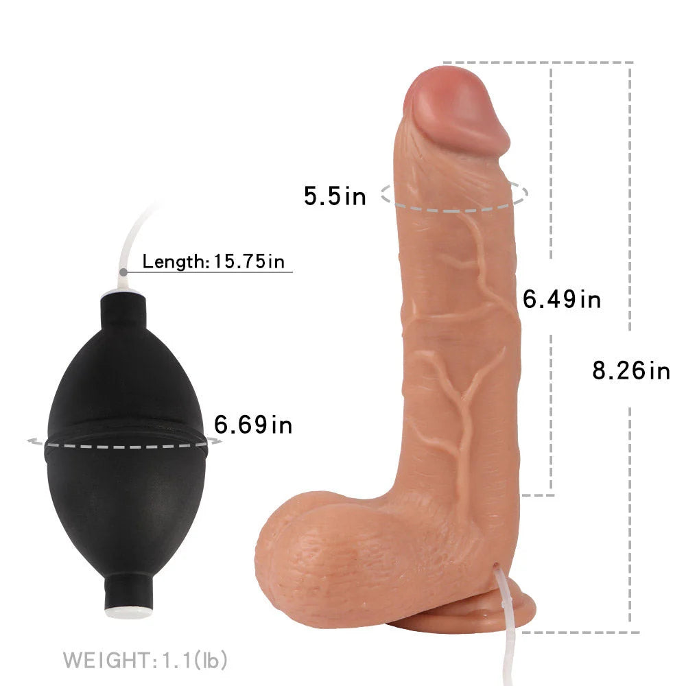 Dildo toy Extra Large Ultra Realistic Silicone for women Realistic squirting