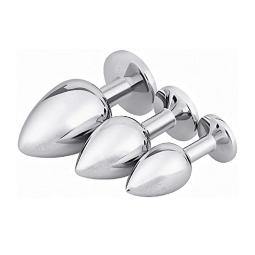 Luxury Jeweled Metal Butt Plug – Premium Sex Toys in UAE