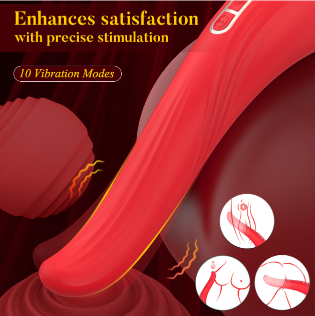 Double-Ended Vibrator & Dildo Combo – Flesh-Toned, Super Realistic Toy for Men or Women | Available in Dubai