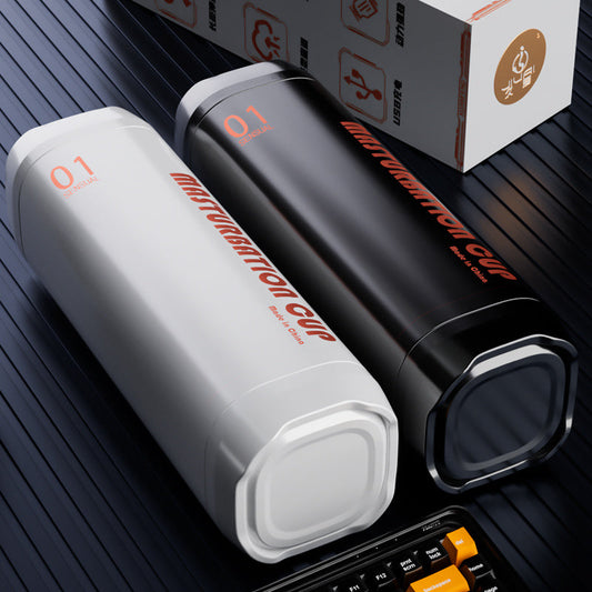 Telescopic Vibrating Massaging Smart Heating Male Masturbator