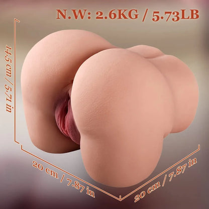 Sex dolls for  realistic big butt silicone nude  big butt 2.6KG