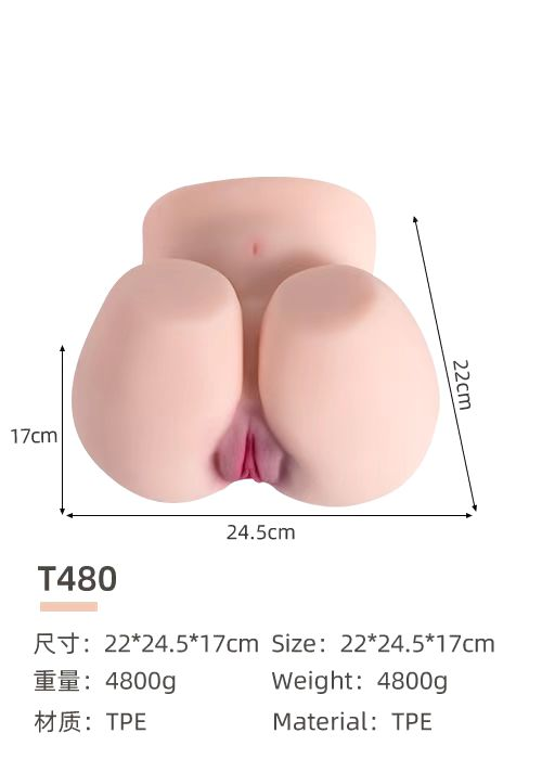 Realistic Silicone Sex Doll with Big Butt – Nude Design, Lightweight 4.8kg