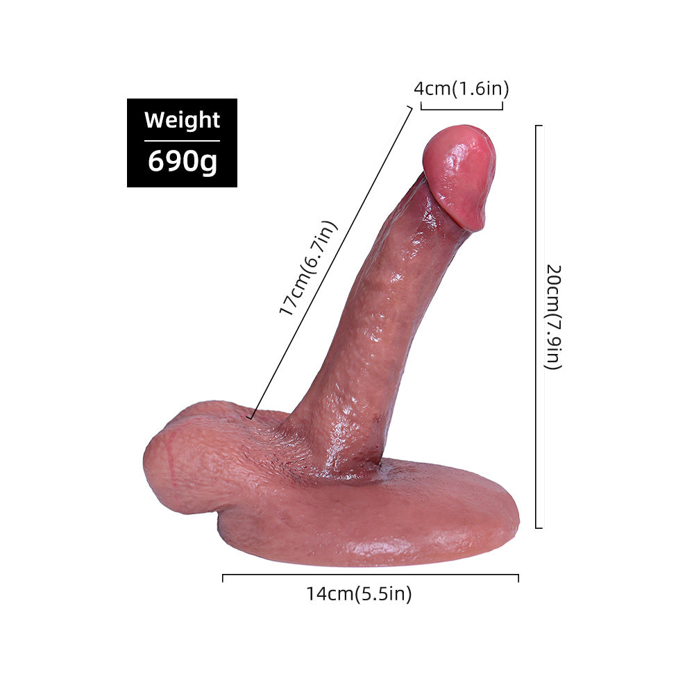 Dildo for women   fleshlight  Realistic big penis  in uae 8 Inch