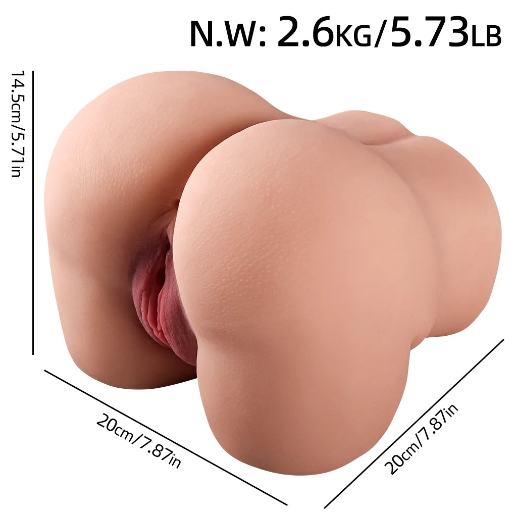 Sex dolls for  realistic big butt silicone nude  big butt 2.6KG