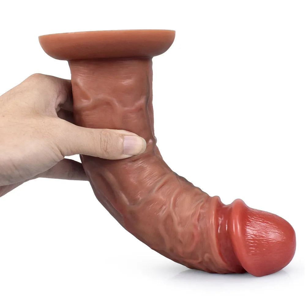 Dildo Big Penis Realistic Silicone giant huge meat stick in uae  9.8 Inch