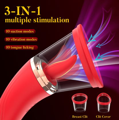 Double-Ended Vibrator & Dildo Combo – Flesh-Toned, Super Realistic Toy for Men or Women | Available in Dubai
