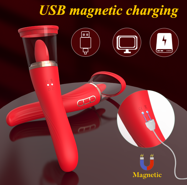 Double-Ended Vibrator & Dildo Combo – Flesh-Toned, Super Realistic Toy for Men or Women | Available in Dubai