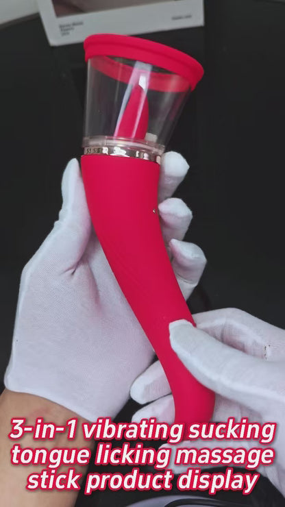 Double-Ended Vibrator & Dildo Combo – Flesh-Toned, Super Realistic Toy for Men or Women | Available in Dubai