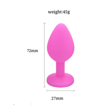 Silicone Jeweled Butt Plug – Premium Sex Toys in UAE