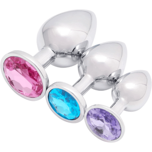 Luxury Jeweled Metal Butt Plug – Premium Sex Toys in UAE