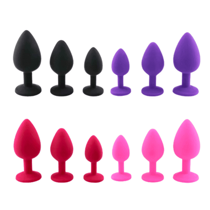 Silicone Jeweled Butt Plug – Premium Sex Toys in UAE