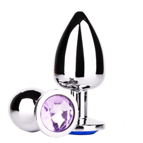 Luxury Jeweled Metal Butt Plug – Premium Sex Toys in UAE