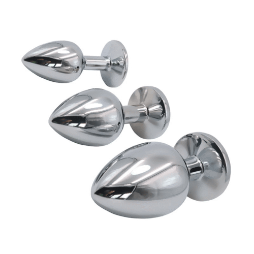 Luxury Jeweled Metal Butt Plug – Premium Sex Toys in UAE