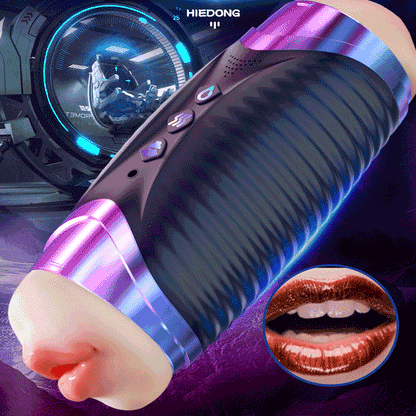 Vaginal and Oral Dual Head Masturbation Cup