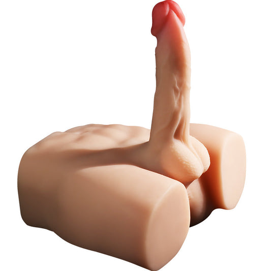 Super Realistic Strong Abdominal Muscles Male Body Dildo Doll