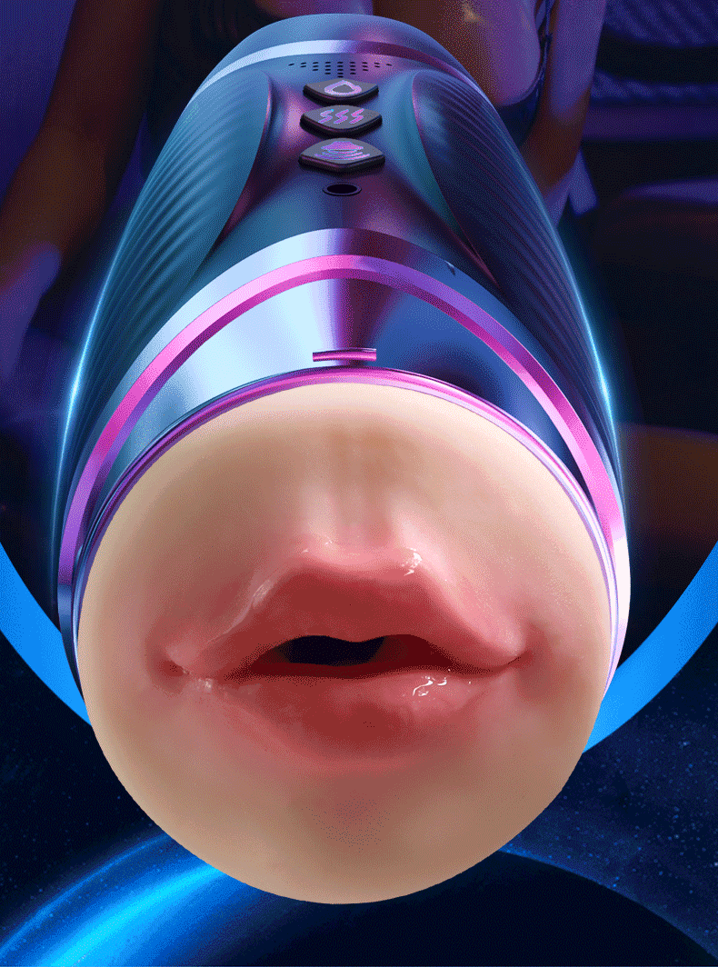 Vaginal and Oral Dual Head Masturbation Cup