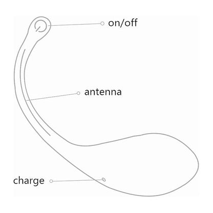 Mobile App Controlled U Shape Little Dolphin Vibrator