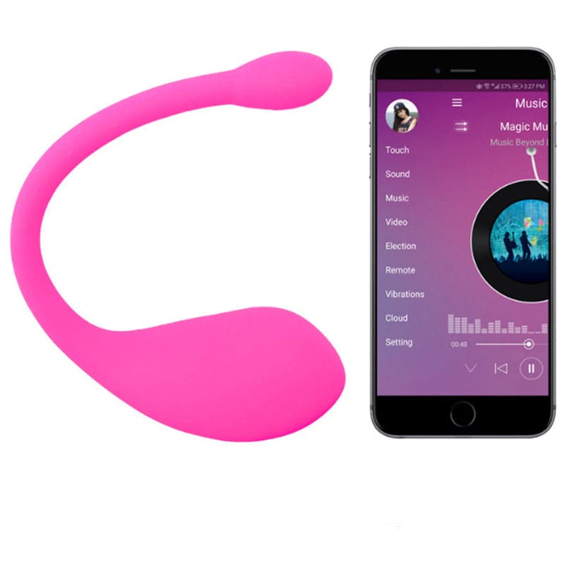 Mobile App Controlled U Shape Little Dolphin Vibrator